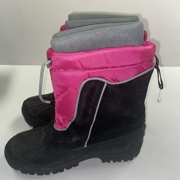 TOTES GIRLS WINTER BOOT SIZE 10 - Picture 4 of 4